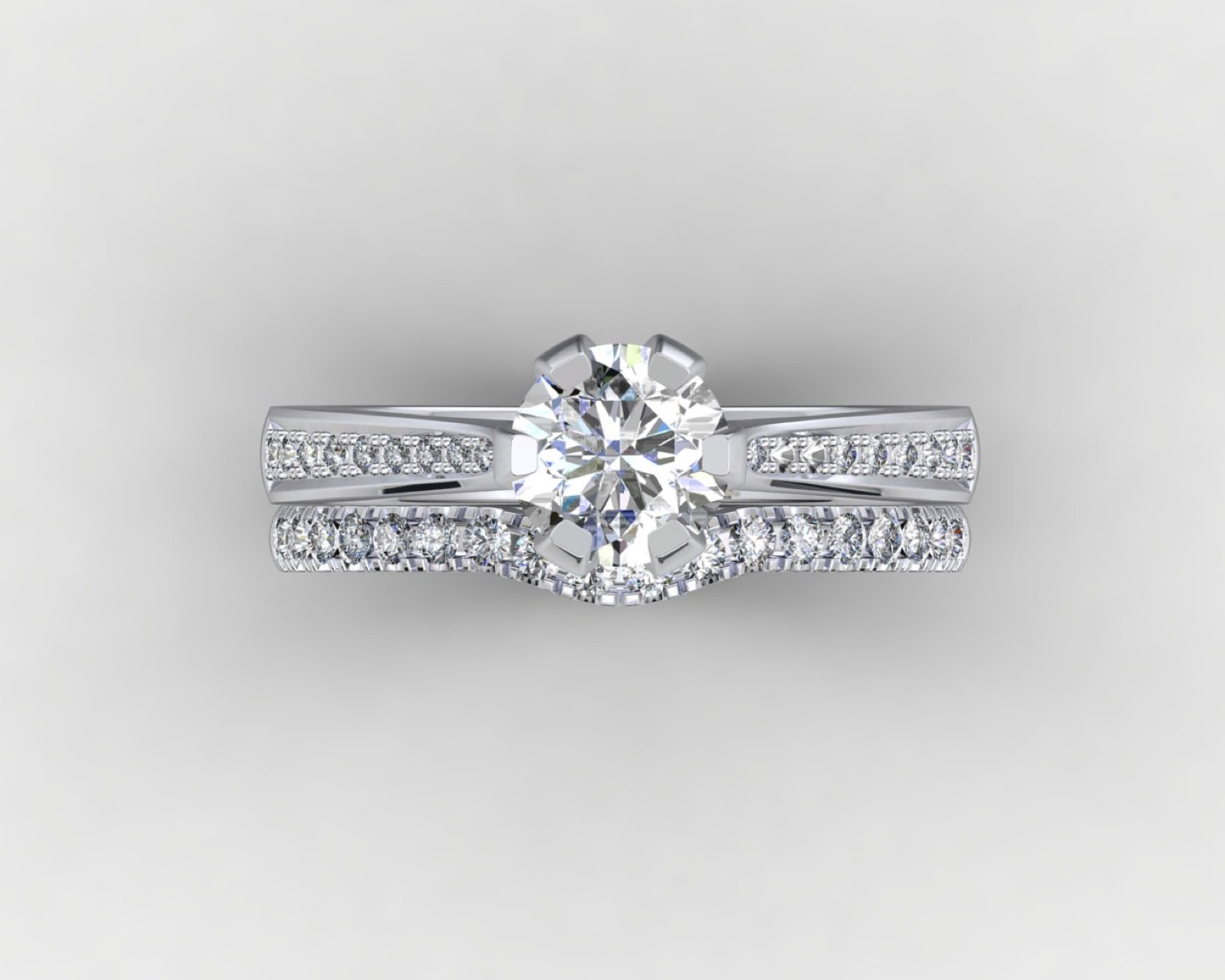 טבעת אירוסין יהלום בעיצוב אישי — Guerrier Jewelry