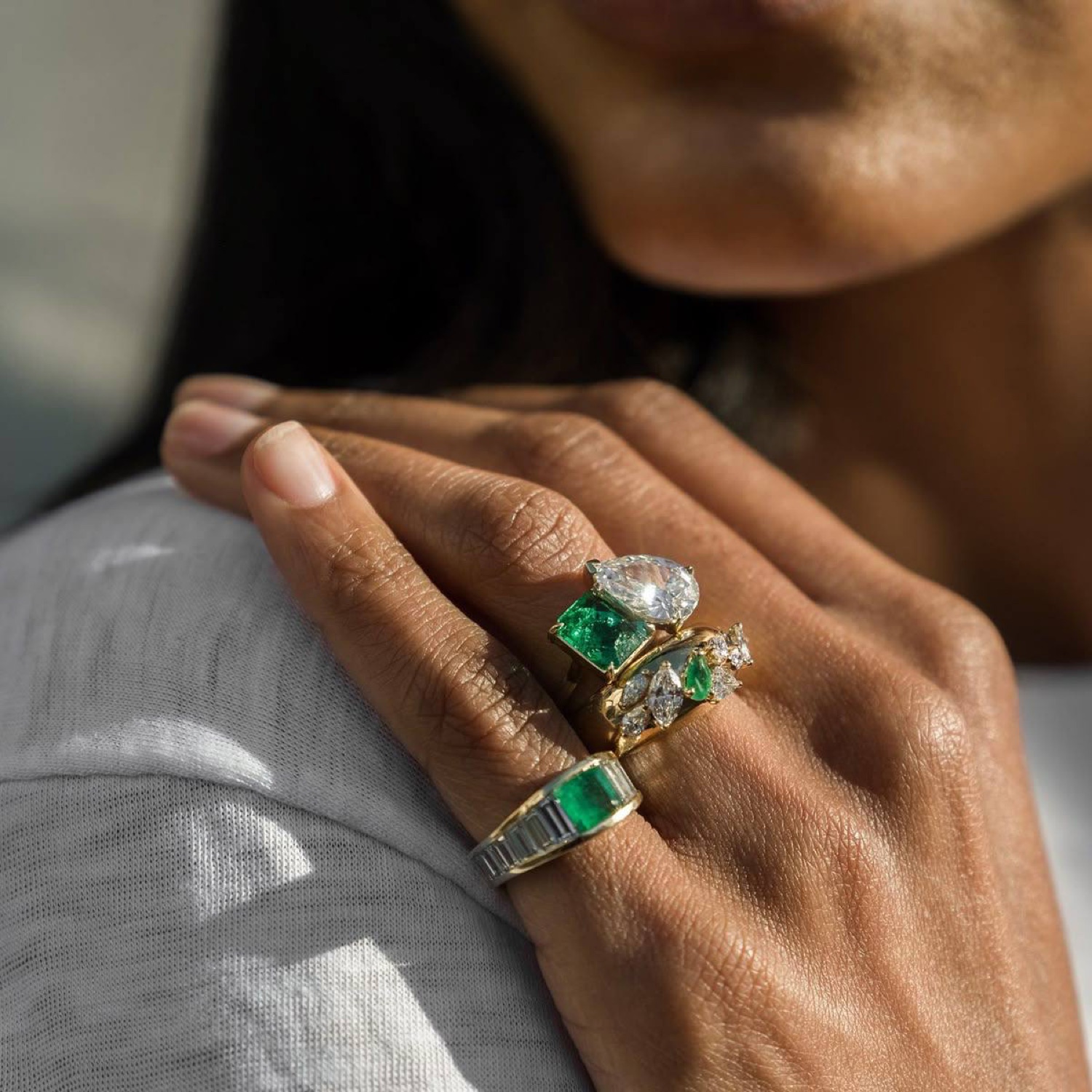 טבעת אירוסין יהלום בעיצוב אישי — Guerrier Jewelry