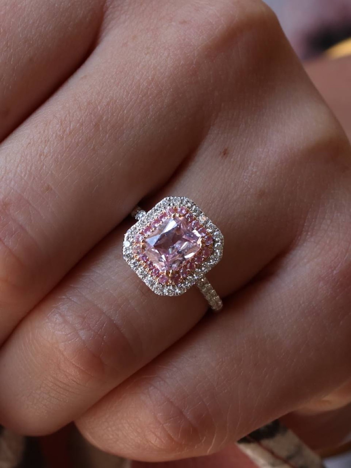 טבעת זהב ויהלומים בהזמנה אישית — Guerrier Jewelry