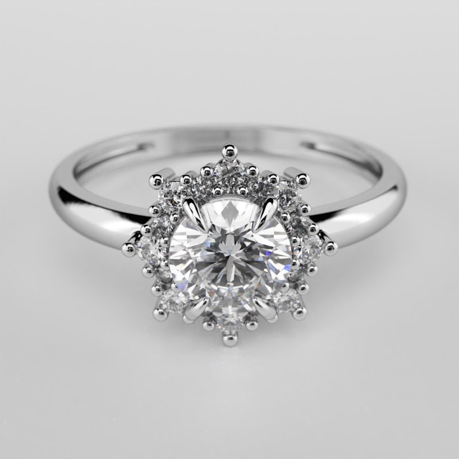 טבעת זהב ויהלומים בהזמנה אישית — Guerrier Jewelry