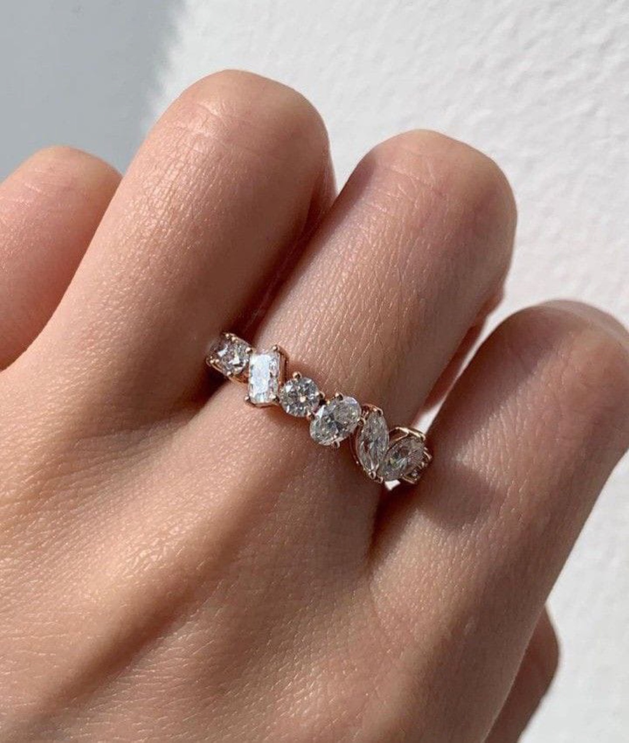 טבעת אירוסין יהלום בעיצוב אישי — Guerrier Jewelry