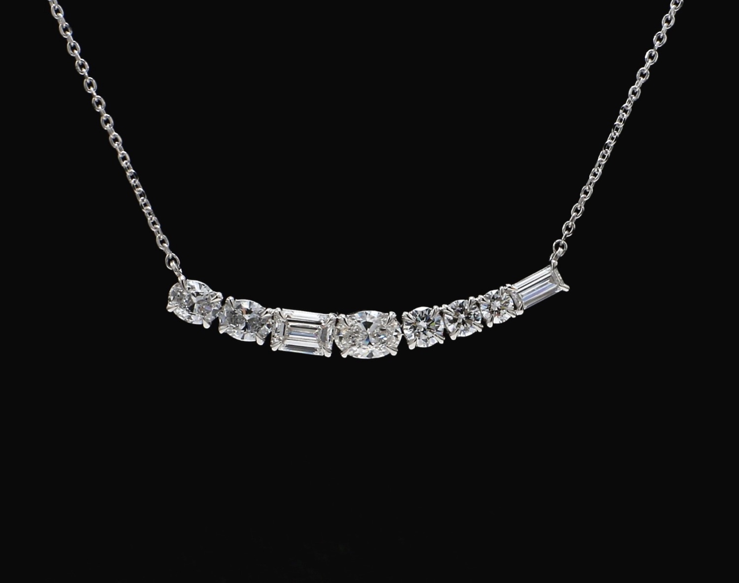 שרשרת יהלומים בעיצוב אישי — Guerrier Jewelry
